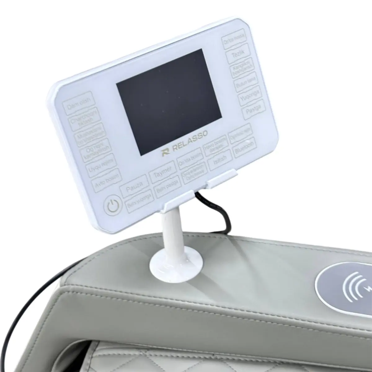 Массажное кресло PowerGym JT-888 белый