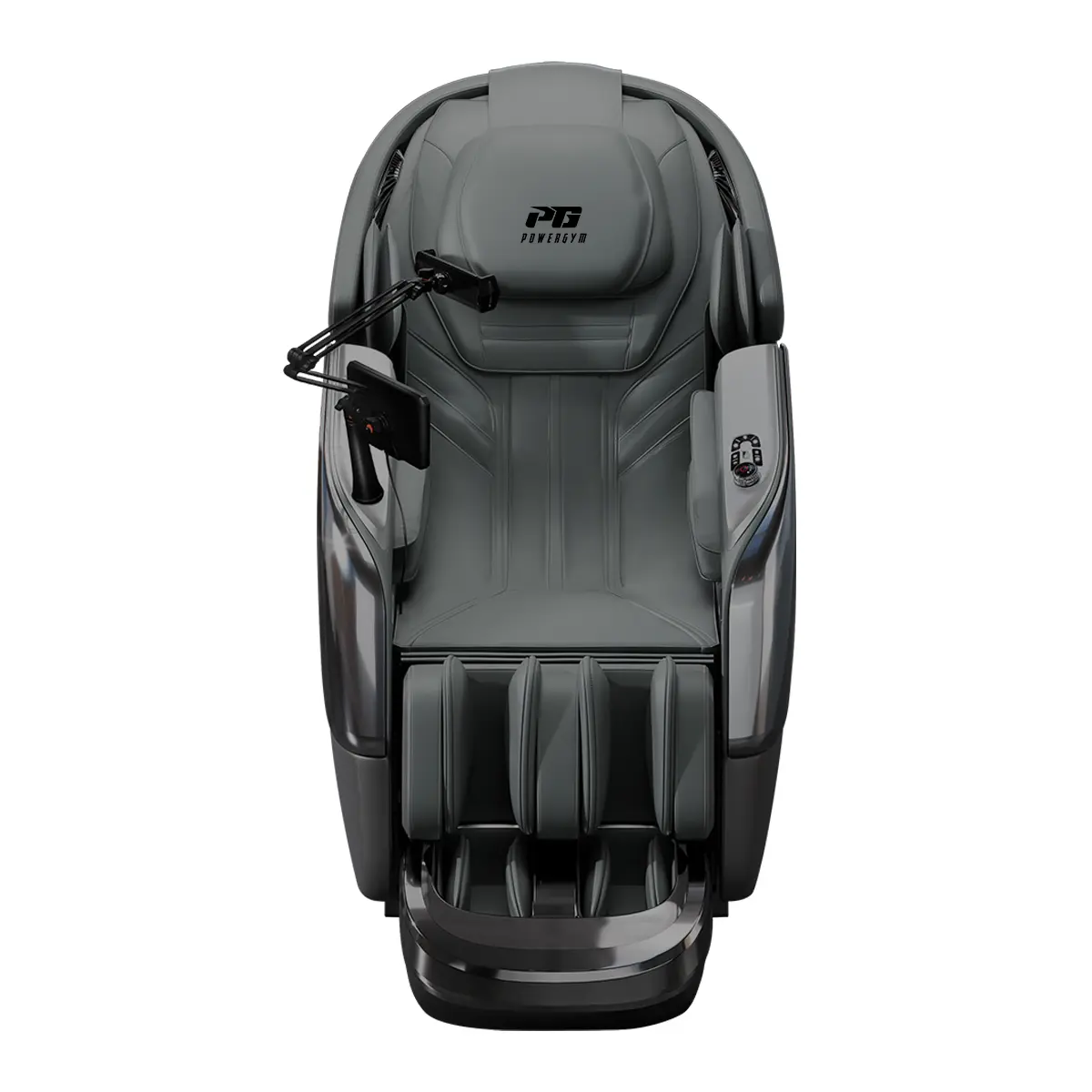 Массажное кресло PowerGym G-7 (серый)