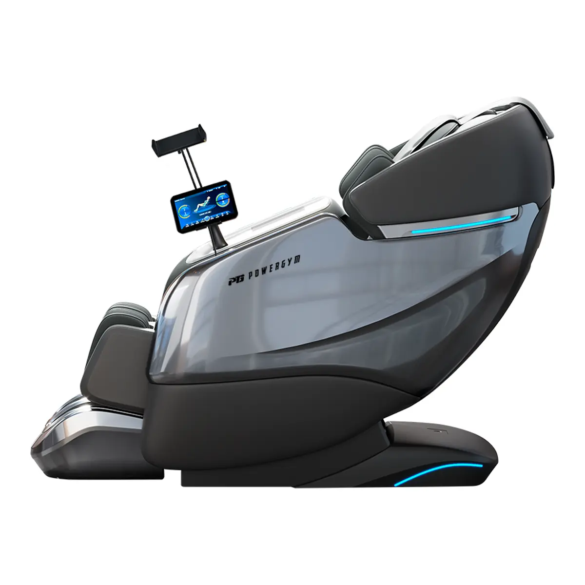 Массажное кресло PowerGym G-7 (серый)